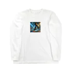 kumama07の出陣ライオンロボ Long Sleeve T-Shirt