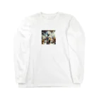 amijakoの美術の先生：学校シリーズ Long Sleeve T-Shirt