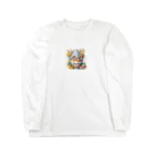 こんばにやのデカパフェ Long Sleeve T-Shirt