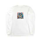 カピパーラ🐻のアーマーガールα♪ Long Sleeve T-Shirt