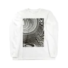 Royの墨流し 01 Long Sleeve T-Shirt