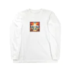 amijakoのＦＦ　ファミリー　秋 Long Sleeve T-Shirt