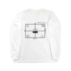 Thousalight_マーケティングの会社やってます！のアイゼンハワーマトリクス Long Sleeve T-Shirt