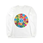 happiness_shopのSDGs（持続可能な開発目標） ロングスリーブTシャツ