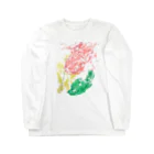 ヒヨドリ派のFake rabbit image Long Sleeve T-Shirt