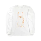 バンザイ猫ちゃんのバンザイ猫シリーズNo.1 ロングスリーブTシャツ