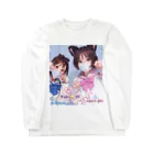 midori_kawaのYuki&JK セーラー服コラボ 夢をつかみ取れ❗️ ロングスリーブTシャツ