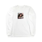 AQUAMETAVERSEの桜の花の中かで、、女性　なでしこ1478 Long Sleeve T-Shirt