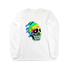 MEGROOVEのドクロ💀3 Long Sleeve T-Shirt