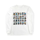 ロボットグッズshopのロボットいっぱい３！ Long Sleeve T-Shirt