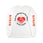 DODOMEKIのいつも心にハートを Long Sleeve T-Shirt