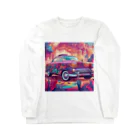 未来工房のArt Paint Car ロングスリーブTシャツ