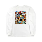 PAC (ポップアートキャット）のPAC (ポップアートキャット) Long Sleeve T-Shirt