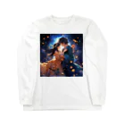 AQUAMETAVERSEの七夕の夜彦星と織り姫　なでしこ1478 Long Sleeve T-Shirt