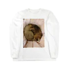 工房かみりゅんの家の猫アンモナイト型 Long Sleeve T-Shirt