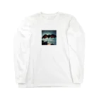 namuhatimanの空を飛ぶコウモリ Long Sleeve T-Shirt