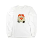 DOGDI_SUITAのふわふわコーギー（レッド） Long Sleeve T-Shirt