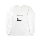 Sounds Focus&RelaxのMy Status(Dying) ロングスリーブTシャツ
