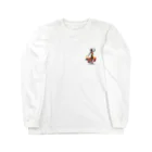 matchamilkのコルドベスを被ってフラメンコを踊る女性 Long Sleeve T-Shirt