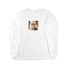 chocomegane0228の可愛い子猫 Long Sleeve T-Shirt