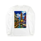 GALLERY misutawoのイタリア ヴェネツィアのサン・バルナバ橋 Long Sleeve T-Shirt