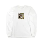 chocomegane0228の子猫と木 Long Sleeve T-Shirt