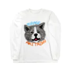 watertree1211の虎毛　秋田犬 Long Sleeve T-Shirt