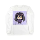 atto_almondのクロミミちゃん ロングスリーブTシャツ