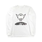 MtDesignShopのHOBATTERU?(黒) Long Sleeve T-Shirt