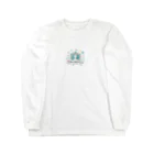 J-Peacockのカラフルな孔雀の幼鳥 Long Sleeve T-Shirt