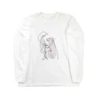 monstersのwoman2（背景透過ver） Long Sleeve T-Shirt