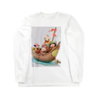 AQUAMETAVERSEの気の合う友と航海　なでしこ1478 Long Sleeve T-Shirt