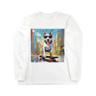 Bull Terrier Paradeの🛹スケーターヴィンセント Long Sleeve T-Shirt