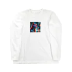 たいさのへやのサイバーたいさグラサン Long Sleeve T-Shirt