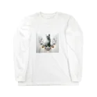 nkcamelliaの美猫 Long Sleeve T-Shirt