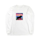 A'S  SHOPのJANETのSunset ロングスリーブTシャツ