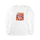 momonekokoのラブラブな猫ちゃん Long Sleeve T-Shirt