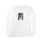 AQUAMETAVERSEの花束をあなたに　Hime  2530 Long Sleeve T-Shirt