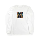 にゃんだーの夜の支配者 Long Sleeve T-Shirt