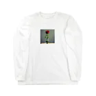 ユウキスタイリッシュショップの一輪のバラ Long Sleeve T-Shirt