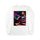 LUF_jpsのExploring the Solar System ロングスリーブTシャツ