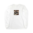 Ten117の眠たい猫 Long Sleeve T-Shirt