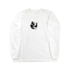 K'ramaの画家ゴリラ Long Sleeve T-Shirt