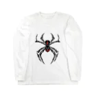 UnholyAyakaのBlack Widow By Unholy Nonneizz Long Sleeve T-Shirt