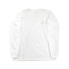 Nattsu.のアートショップのごろごろしてたいアザラシ　両面印刷 Long Sleeve T-Shirt