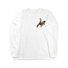 マッマのうちの猫の後ろ姿 Long Sleeve T-Shirt