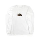 たまちゃんSHOPのねむねむパンダ Long Sleeve T-Shirt