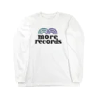 more recordsのモアレコロゴ Long Sleeve T-Shirt