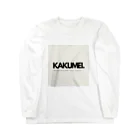 KAKUMEI.のKAKUMEIのロゴ Long Sleeve T-Shirt