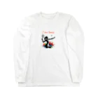 Tomohiro Shigaのお店のI love tennis.（その４） Long Sleeve T-Shirt